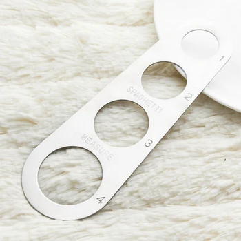 Pasta Noodles measurer Spaghetti Measures Stainless Steel Kitchen Tool Stick 4 Serving Portion Control Noodles Measurer 2017 NEW
Pasta Noodles measurer Spaghetti Measures Stainless Steel Kitchen Tool Stick 4 Serving Portion Control Noodles Measurer 2017 NEW