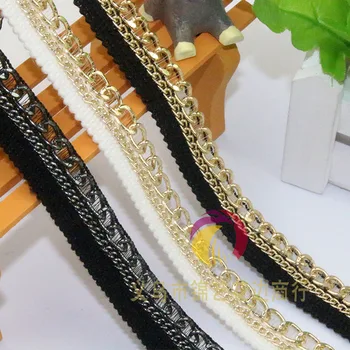 30Yards Delicate Gold Lace Applique Golden Chain Beaded Lace Trim Belt Shoes Hats Scarf Decor Sewing Accessories DIY Craft
30Yards Delicate Gold Lace Applique Golden Chain Beaded Lace Trim Belt Shoes Hats Scarf Decor Sewing Accessories DIY Craft