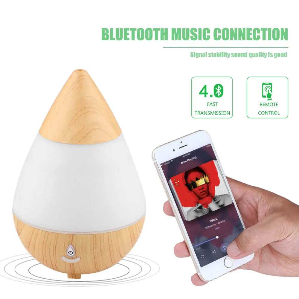 235ml Bluetooth Air Aroma Humidifier for Home Essential Oil Diffuser Ultrasonic USB Night Lights aromatherapy Humidificador
235ml Bluetooth Air Aroma Humidifier for Home Essential Oil Diffuser Ultrasonic USB Night Lights aromatherapy Humidificador