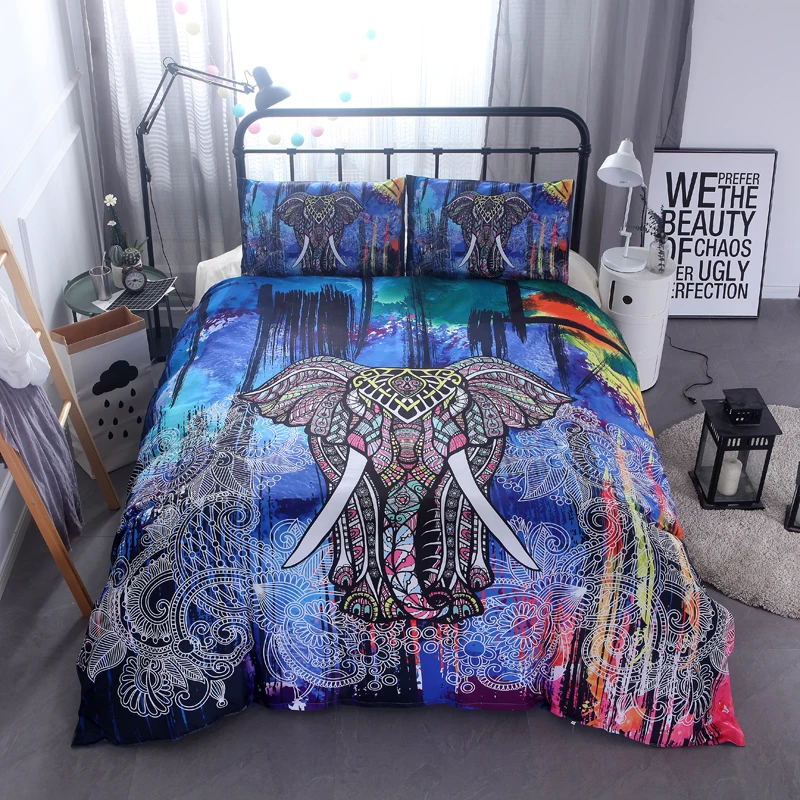 Papa&Mima Colorful elephant print Simple style Polyester Queen King size duvet cover pillowcases sets no Sheet Dropshipping
Papa&Mima Colorful elephant print Simple style Polyester Queen King size duvet cover pillowcases sets no Sheet Dropshipping