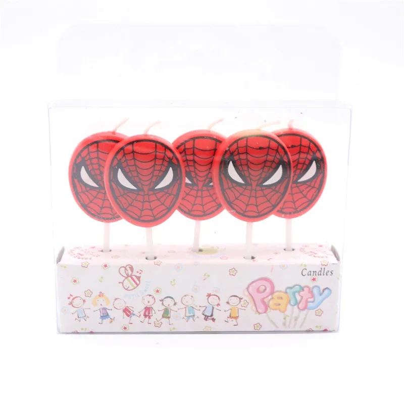 5pcs/lot Spiderman Unicorn Candle party Cake decoration for baby shower Wedding birthday Christmas supplies
5pcs/lot Spiderman Unicorn Candle party Cake decoration for baby shower Wedding birthday Christmas supplies