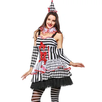 Halloween Costumes Role Playing Uniform Party Clown Costume Circus Queen Export Game Costume Stage Performance L1891044
Halloween Costumes Role Playing Uniform Party Clown Costume Circus Queen Export Game Costume Stage Performance L1891044
