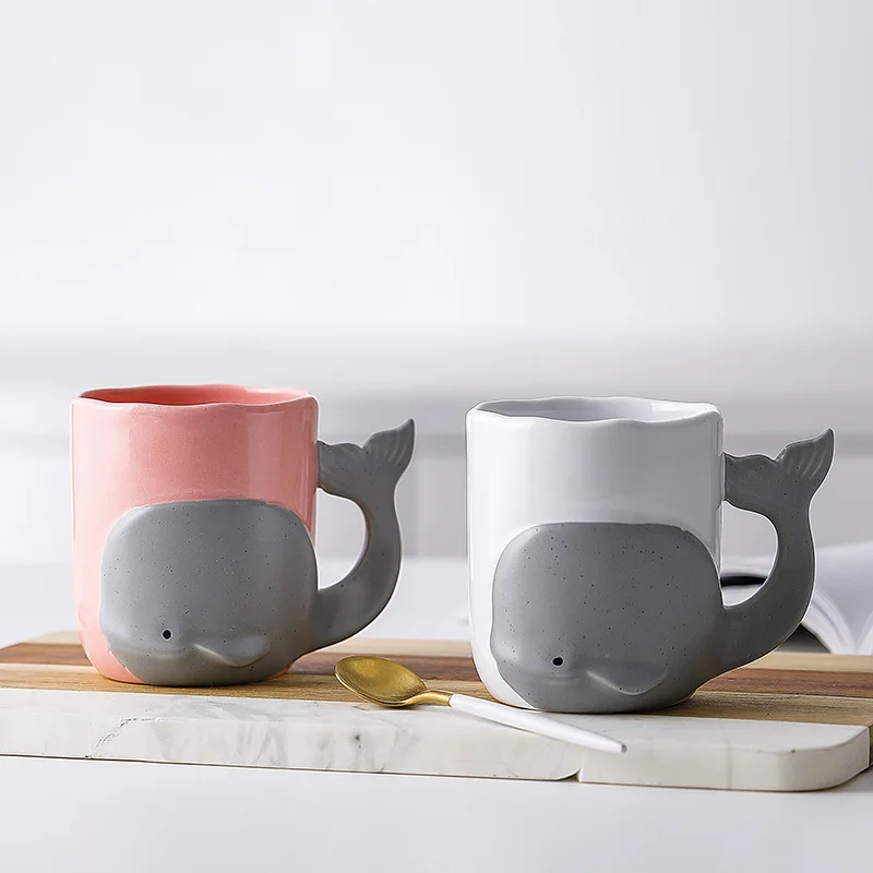 Cartoon whale mug, creative ceramic mugs,coffee cup,glass of milk, breakfast cup, puer tea mugs Drinkware Juice Lemon mug 350ml
Cartoon whale mug, creative ceramic mugs,coffee cup,glass of milk, breakfast cup, puer tea mugs Drinkware Juice Lemon mug 350ml