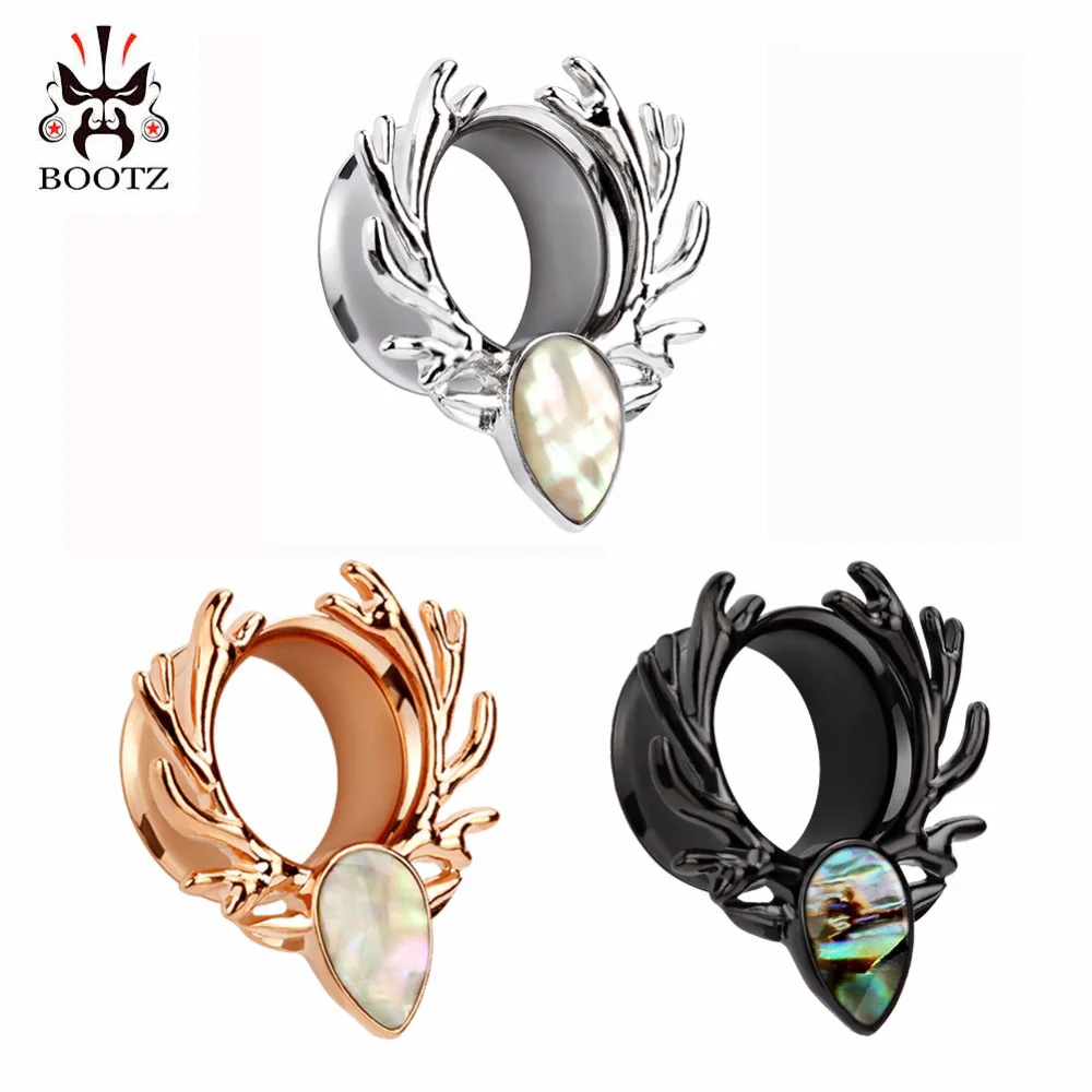 Wholesale Price Deer Style Ear Plugs Piercing Tunnels Body Jewelry White Shell Stainless Steel Expanders Earrings Gift 32PCS
Wholesale Price Deer Style Ear Plugs Piercing Tunnels Body Jewelry White Shell Stainless Steel Expanders Earrings Gift 32PCS