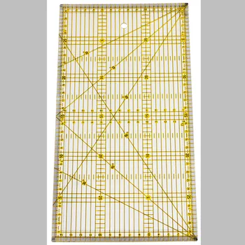 1 Pc 30 * 15 Cm Patchwork Ruler Quilting Tools High Grade Acrylic Material Transparent Ruler Scale School Supplie AC-30 AC-30B
1 Pc 30 * 15 Cm Patchwork Ruler Quilting Tools High Grade Acrylic Material Transparent Ruler Scale School Supplie AC-30 AC-30B