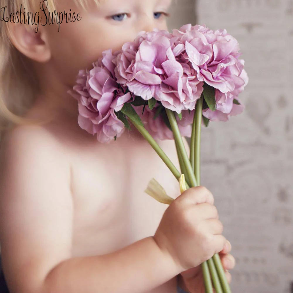 Artificial Flowers Peony Bouquet for Wedding Decoration 5 Heads Peonies Fake Flowers Home Decor Silk Hydrangeas Cheap Flower
Artificial Flowers Peony Bouquet for Wedding Decoration 5 Heads Peonies Fake Flowers Home Decor Silk Hydrangeas Cheap Flower
