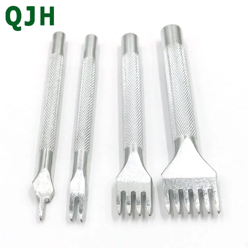 4pcs Leather tools punch Leather Craft Tools Hole Punches Stitching Punch Tool 1+2+4+6 Leather Craft Tool Hole Punches Stitching
4pcs Leather tools punch Leather Craft Tools Hole Punches Stitching Punch Tool 1+2+4+6 Leather Craft Tool Hole Punches Stitching