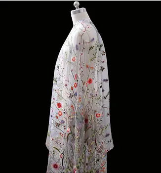 Multi colored Venice Lace Fabric Off White Antique Crocheted Floral Lace Bridal Gown Dress Fabric
Multi colored Venice Lace Fabric Off White Antique Crocheted Floral Lace Bridal Gown Dress Fabric