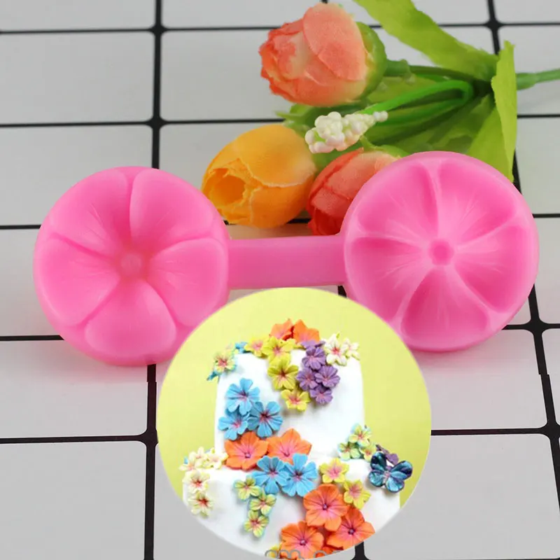 Mujiang Cherry Blossom Silicone Mold Fimo Clay Candy Chocolate Gumpaste Molds Sugarcraft Embossed Fondant Cake Decorating Tools
Mujiang Cherry Blossom Silicone Mold Fimo Clay Candy Chocolate Gumpaste Molds Sugarcraft Embossed Fondant Cake Decorating Tools