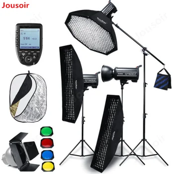 Godox QT400II 3x 400WS Built-in Wireless X System Studio High Speed Flash Lighting Kit with Xpro Trigger,Light Stand CD15
Godox QT400II 3x 400WS Built-in Wireless X System Studio High Speed Flash Lighting Kit with Xpro Trigger,Light Stand CD15