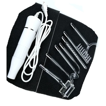 7 Wands Glass Tube Portable High Frequency Spot Reducing Face Acne Remover Face Hair Body Skin SPA Facial Skin Care Device
7 Wands Glass Tube Portable High Frequency Spot Reducing Face Acne Remover Face Hair Body Skin SPA Facial Skin Care Device