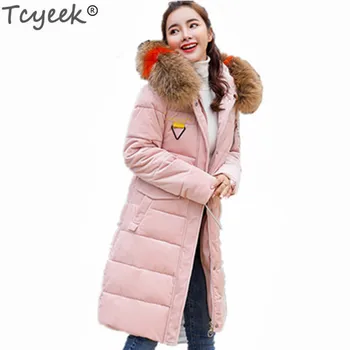 Tcyeek New Long Winter Jacket Women 2019 Fur Collar Women's Thick Down Cotton Padded Warm Coat Female Paemale Parka Mujer LWL926
Tcyeek New Long Winter Jacket Women 2019 Fur Collar Women's Thick Down Cotton Padded Warm Coat Female Paemale Parka Mujer LWL926