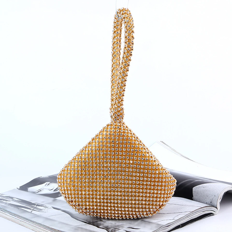 Women Full Rhinestone Evening Bag Ladies Shining Banquet Dinner Bag Wedding Bridal Party Purse Luxury Bling Crystal Female
Women Full Rhinestone Evening Bag Ladies Shining Banquet Dinner Bag Wedding Bridal Party Purse Luxury Bling Crystal Female