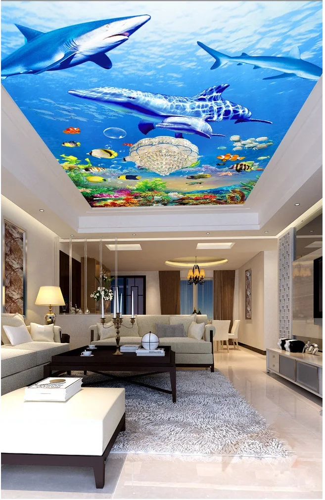 3d wallpaper custom mural non-woven wall sticker 3d ocean wallpaper Marine mural dolphins and sharks ceiling murals wallpaper
3d wallpaper custom mural non-woven wall sticker 3d ocean wallpaper Marine mural dolphins and sharks ceiling murals wallpaper