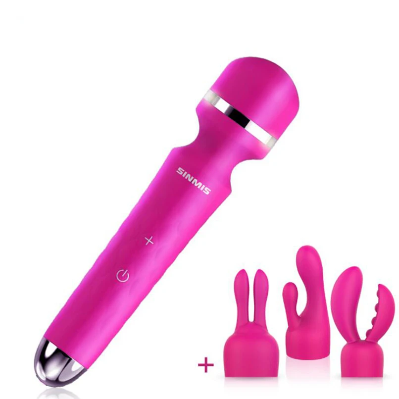 Nalone USB Rechargeable Magic Wand Super Powerful 7 Speed G-Spot Vibrators Sex Toys Sex Products for Woman with 3 PCS Accessory Nalone USB Rechargeable Magic Wand Super Powerful 7 Speed G-Spot Vibrators Sex Toys Sex Products for Woman with 3 PCS Accessory<br><br>Aliexpress