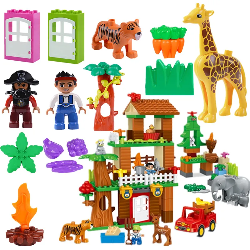 DIY Legoingly Duploe Farm Window Animals Furniture Toys Blocks Building Creative Bricks Educational Toys For kid Christmas gifts
DIY Legoingly Duploe Farm Window Animals Furniture Toys Blocks Building Creative Bricks Educational Toys For kid Christmas gifts