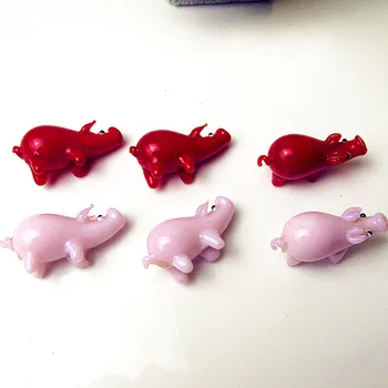 Custom red pink hand made murano glass long nose pig figurines high quality Home Furnishing decorations cartoon animal ornaments
Custom red pink hand made murano glass long nose pig figurines high quality Home Furnishing decorations cartoon animal ornaments