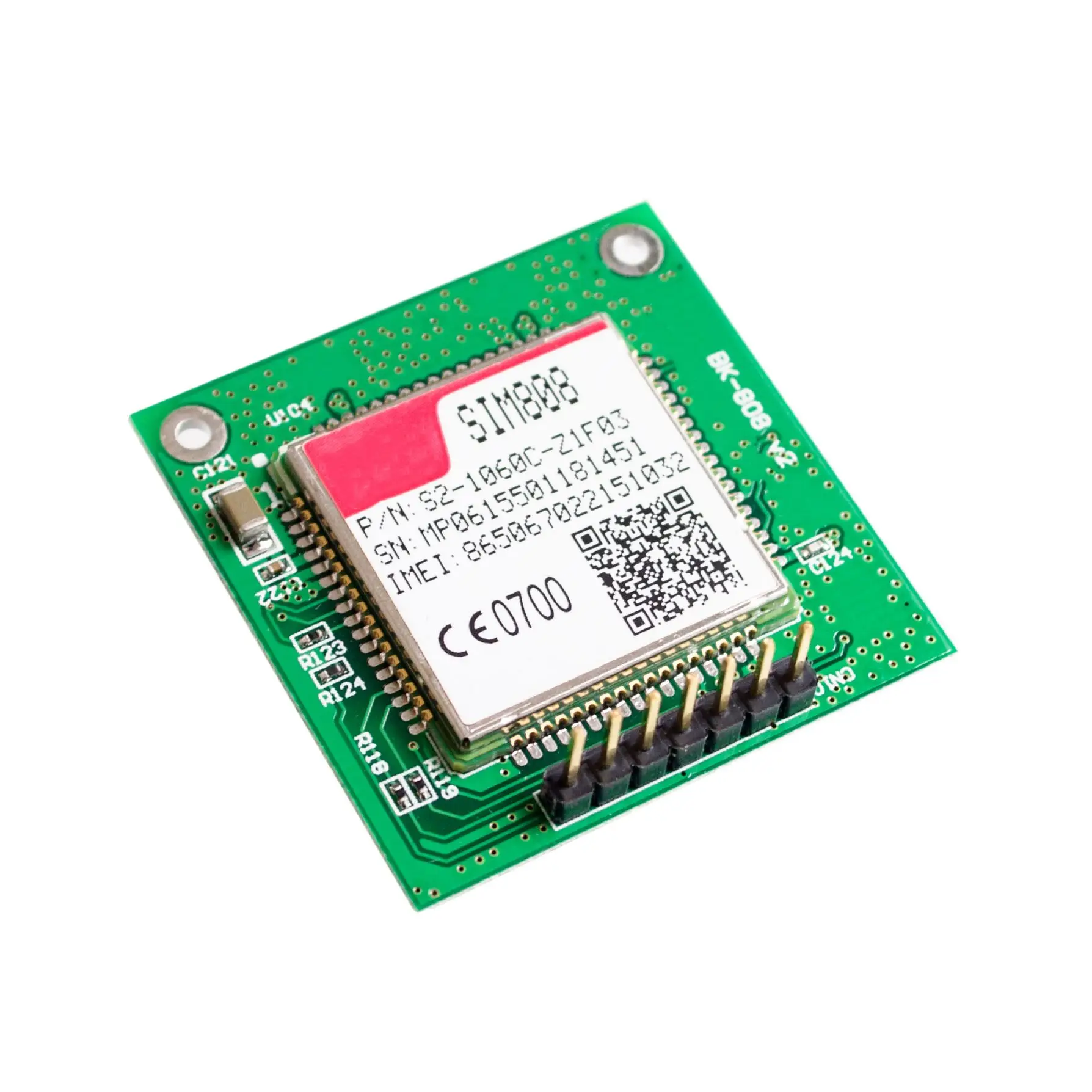 GSM GPS SIM808 Breakout Board,SIM808 core board,2 in 1 Quad-band GSMGPRS Module Integrated GPSBluetooth Module
GSM GPS SIM808 Breakout Board,SIM808 core board,2 in 1 Quad-band GSMGPRS Module Integrated GPSBluetooth Module