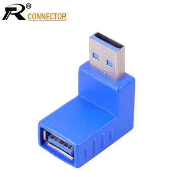 High quality USB3.0 Elbow connector 90 Degree USB male to female jack adapter connector wholesale market 20pcs/lot
High quality USB3.0 Elbow connector 90 Degree USB male to female jack adapter connector wholesale market 20pcs/lot