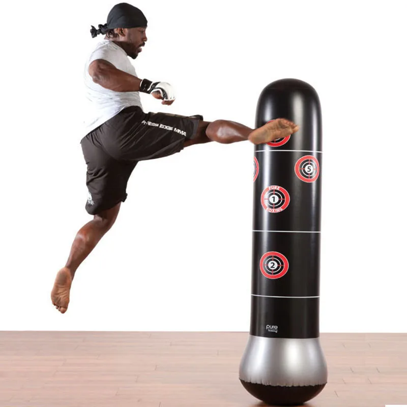 1.5/1.6M Kids Adult Fitness Boxing Punching Bag inflatable vertical boxing column tumbler inflatable sandbags with Air Pump
1.5/1.6M Kids Adult Fitness Boxing Punching Bag inflatable vertical boxing column tumbler inflatable sandbags with Air Pump