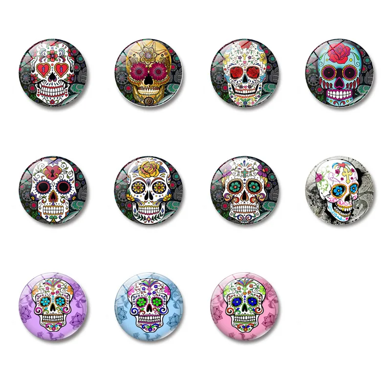 New Mexican Skeleton Flower Sugar Skull Fridge Magnets Glass Dome Magnetic Refrigerator Stickers Note Holder Home Decor Stickers
New Mexican Skeleton Flower Sugar Skull Fridge Magnets Glass Dome Magnetic Refrigerator Stickers Note Holder Home Decor Stickers