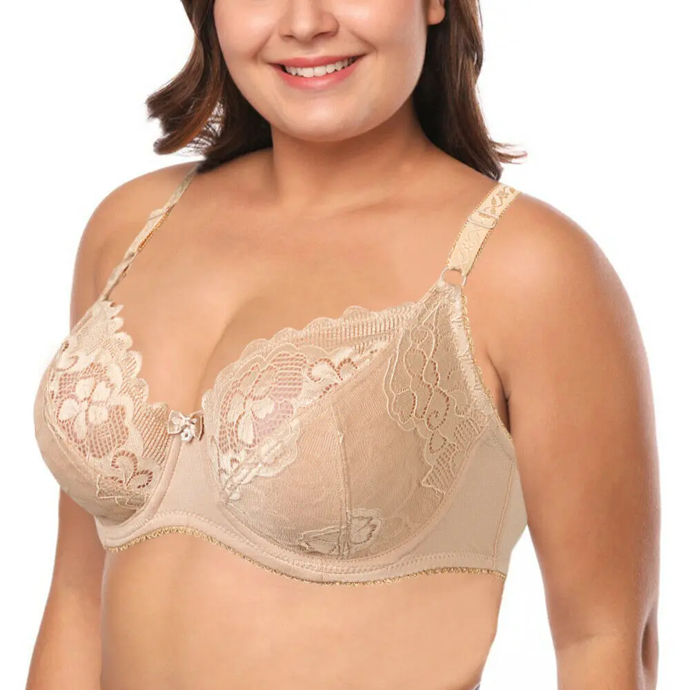 YANDW Sexy Bras Women Unlined Bralette Mesh Lace Lingerie Bra Underwire Push Up Underwear Embroidery C D E F G 36 38 40 42 44 46
YANDW Sexy Bras Women Unlined Bralette Mesh Lace Lingerie Bra Underwire Push Up Underwear Embroidery C D E F G 36 38 40 42 44 46
