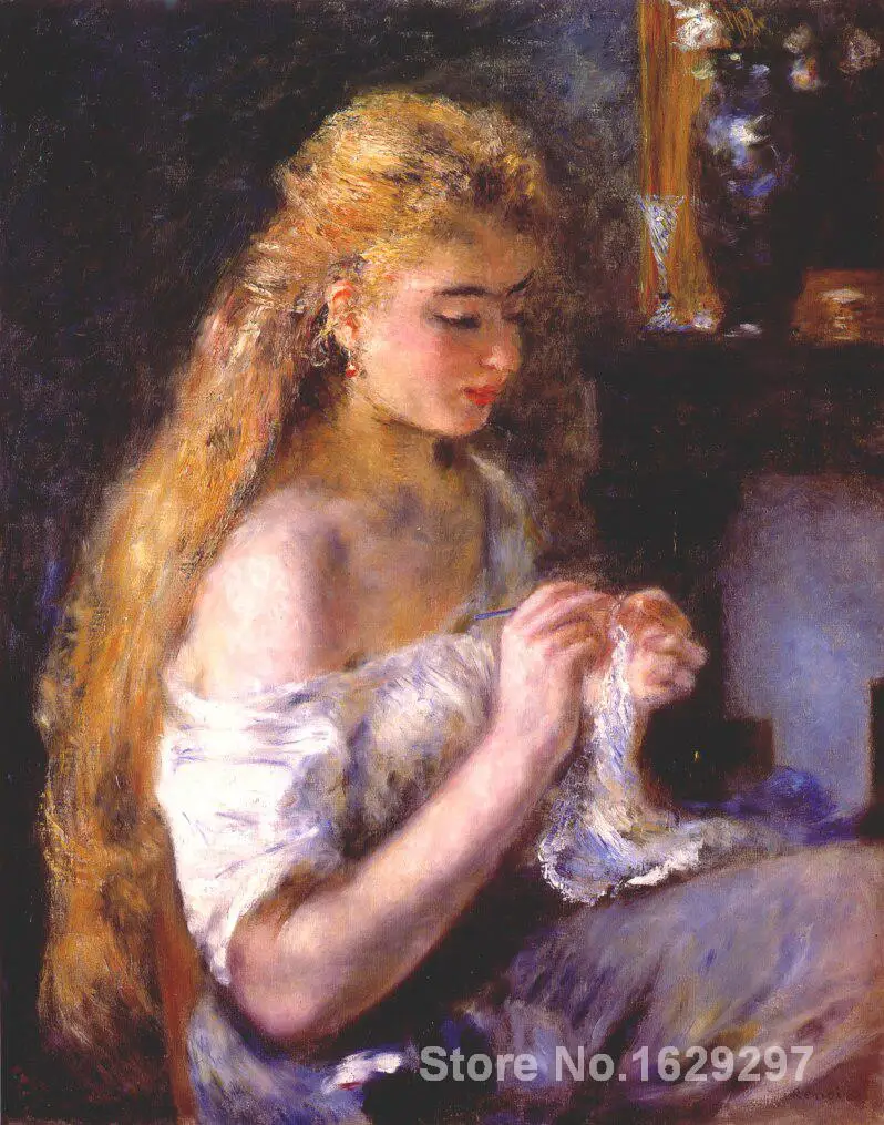 buy canvas paintings Pierre Auguste Renoir reproduction Girl crocheting hand painted High quality
buy canvas paintings Pierre Auguste Renoir reproduction Girl crocheting hand painted High quality