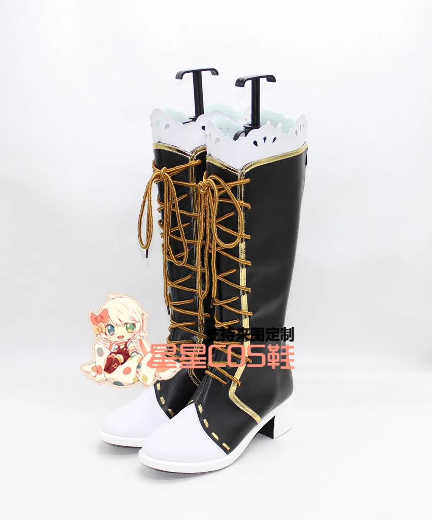 Отлично! Черные ботинки для косплея Love Live Eli Ayase, Элли, пробуждение, туфли Taisho X002
Отлично! Черные ботинки для косплея Love Live Eli Ayase, Элли, пробуждение, туфли Taisho X002