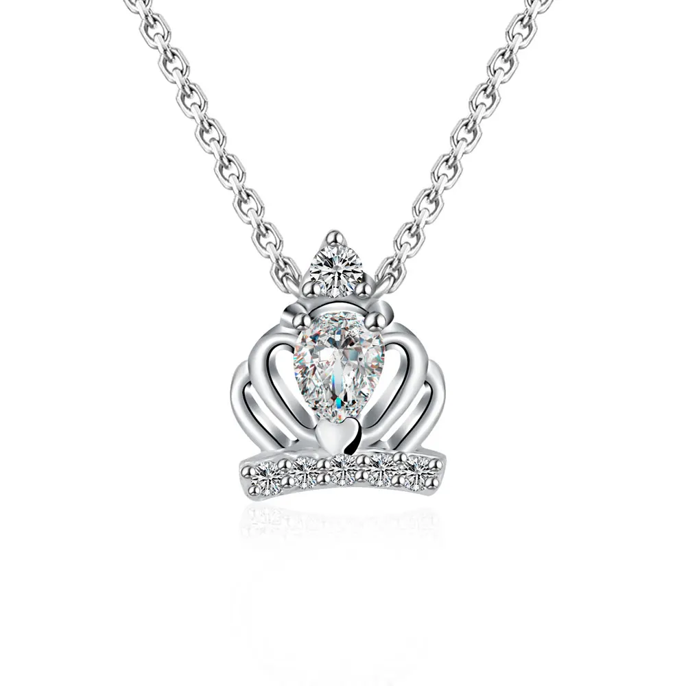 VOJEFEN JEWELRY Necklace for Women Crown CZ Zircon 925 Sterling Silver Dainty Necklaces Pendant Charms Teen Girls
VOJEFEN JEWELRY Necklace for Women Crown CZ Zircon 925 Sterling Silver Dainty Necklaces Pendant Charms Teen Girls