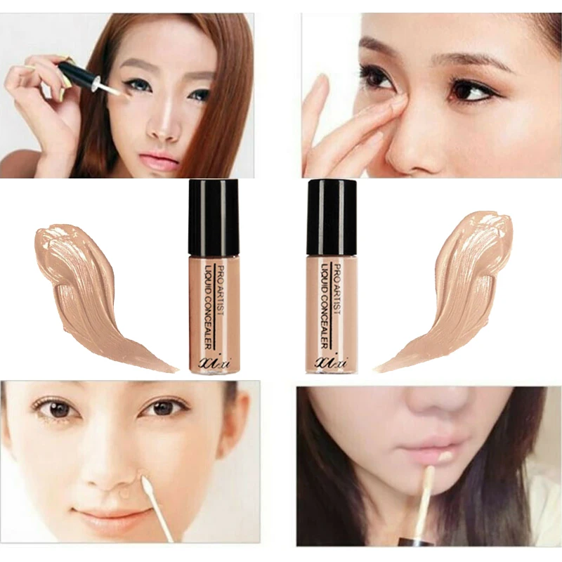 New Liquid Concealer Makeup Skin Hide Blemish Look Block Defect Whitening Lasting Moisture Makeup Concealer
New Liquid Concealer Makeup Skin Hide Blemish Look Block Defect Whitening Lasting Moisture Makeup Concealer