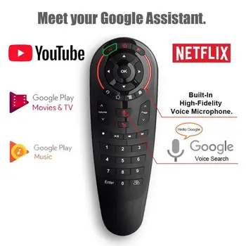 G30 2.4G Wireless Voice Fly Air Mouse Keyboard IR learning Gyro Motion Sensing Smart Remote Control for Game android tv box PC
G30 2.4G Wireless Voice Fly Air Mouse Keyboard IR learning Gyro Motion Sensing Smart Remote Control for Game android tv box PC