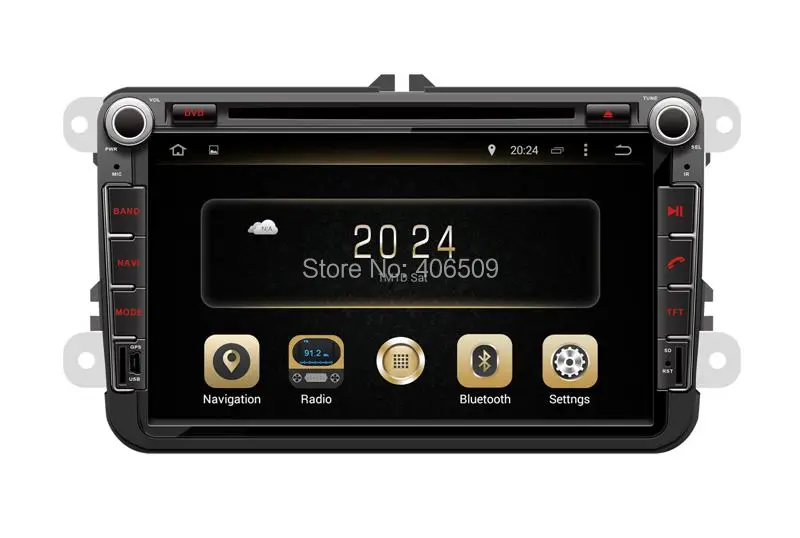 Автомобильный dvd плеер с gps навигацией Android 7 1 для VW Volkswagen Polo Golf Beetle Bora Scirocco радио BT