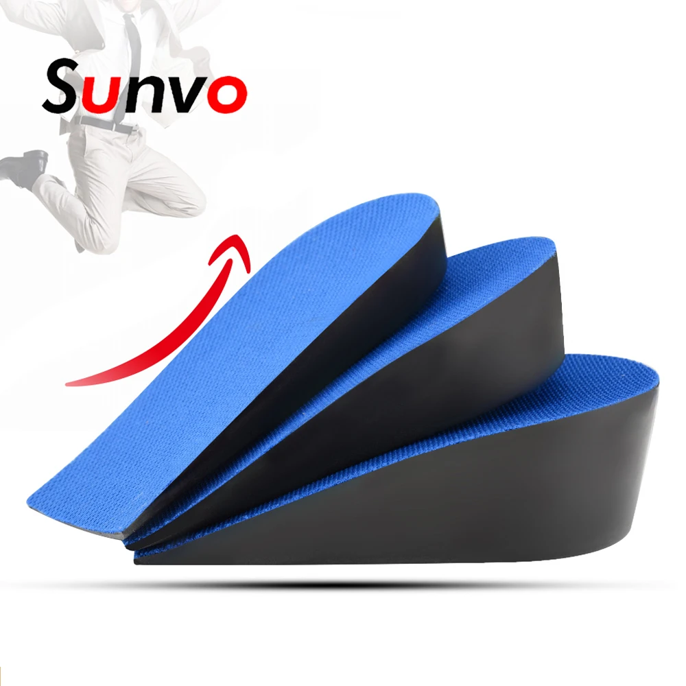 Sunvo Increasing Half Insole Invisible Heighten Heel Insert Sports Shoes Pad Taller Height Increase Inserts Soles for Men Women
Sunvo Increasing Half Insole Invisible Heighten Heel Insert Sports Shoes Pad Taller Height Increase Inserts Soles for Men Women