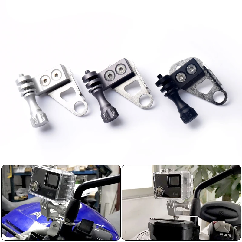 Motorcycle for BMW Logger Universal Motorcycle Camera VCR Gopro Mount Bracket Cam Rack Indicator on Mirror
Motorcycle for BMW Logger Universal Motorcycle Camera VCR Gopro Mount Bracket Cam Rack Indicator on Mirror