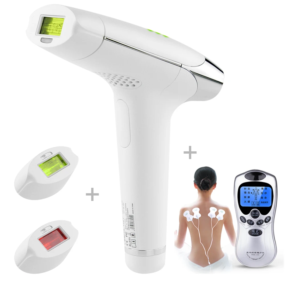 NEW IPL Laser Hair Removal Machine Electric depilador a laser Laser Epilator Hair Removal Permanent Bikini Trimmer 450000 Pulse
NEW IPL Laser Hair Removal Machine Electric depilador a laser Laser Epilator Hair Removal Permanent Bikini Trimmer 450000 Pulse