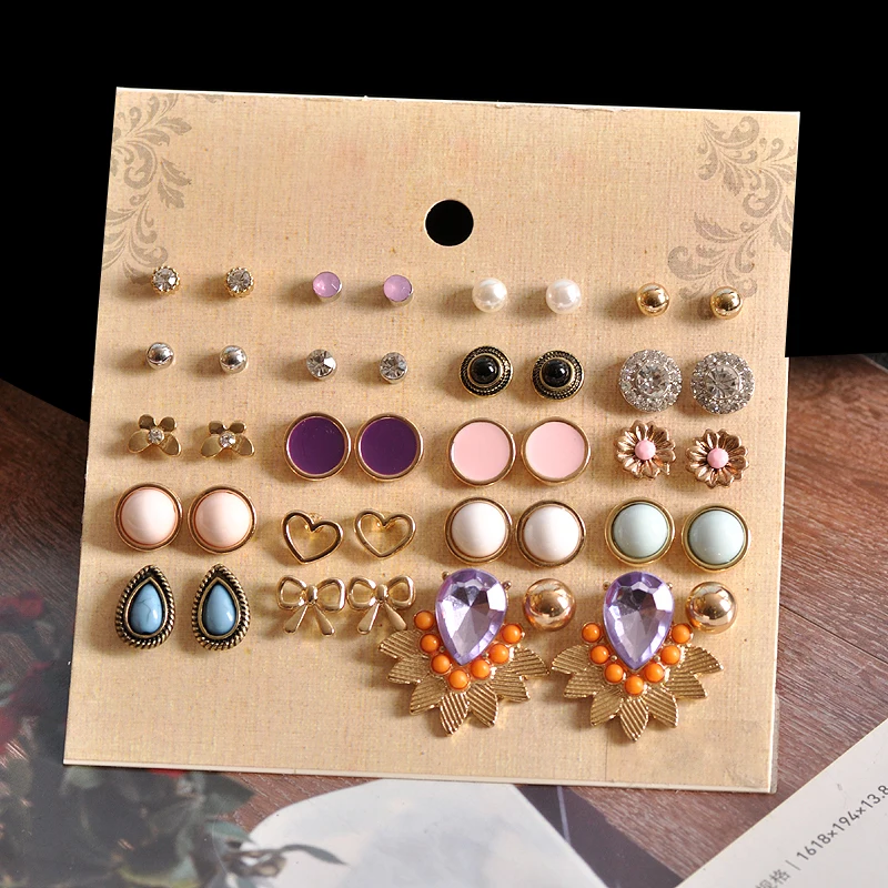 The new fashion gorgeous women's jewelry wholesale girls boys birthday party pearl nail 20 pairs/set earrings to avoid shipping
The new fashion gorgeous women's jewelry wholesale girls boys birthday party pearl nail 20 pairs/set earrings to avoid shipping