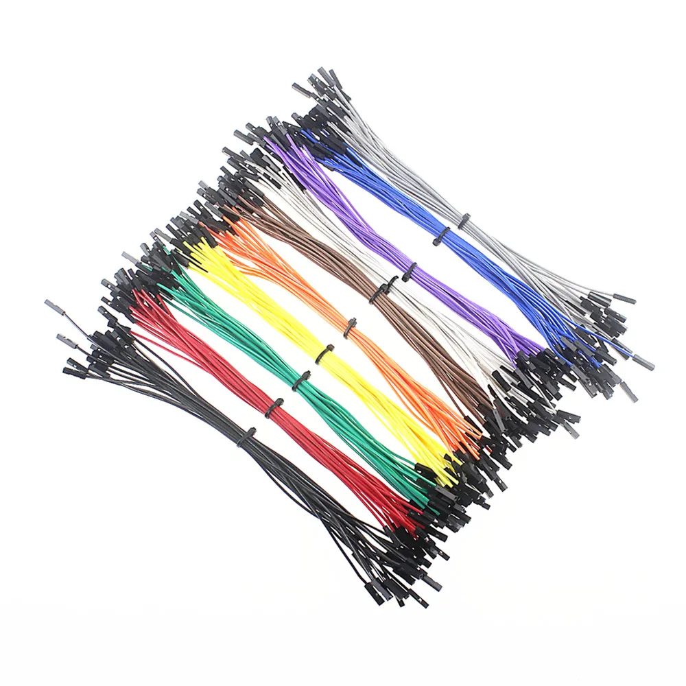 100pcs 1p to 1p 20cm 5 Colors Female to Female Jumper Wire Dupont Cable for arduino DIY KIT
100pcs 1p to 1p 20cm 5 Colors Female to Female Jumper Wire Dupont Cable for arduino DIY KIT