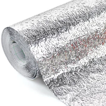 61cm*300cm Thickened cabinet aluminum foil stickers tin foil, kitchen oil stickers waterproof moisture cabinet mats drawer mat
61cm*300cm Thickened cabinet aluminum foil stickers tin foil, kitchen oil stickers waterproof moisture cabinet mats drawer mat