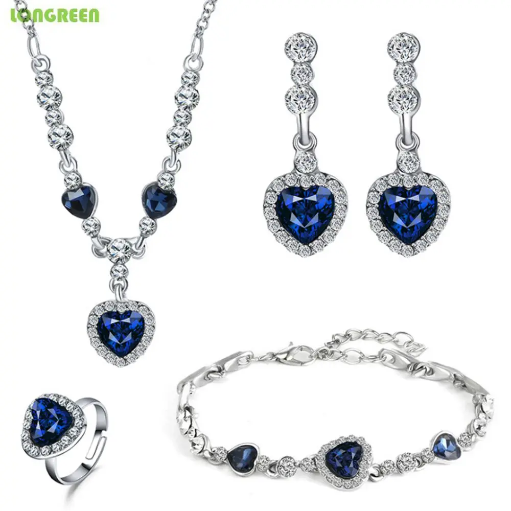 Wedding Bridal Jewelry Sets Dubai African Jewelry Set Crystal Zirconia Necklace Sets Bisuteria acero inoxidable joyeria mujer
Wedding Bridal Jewelry Sets Dubai African Jewelry Set Crystal Zirconia Necklace Sets Bisuteria acero inoxidable joyeria mujer
