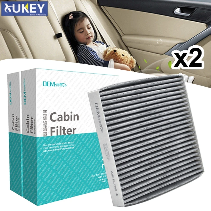 2PC Car Activated Carbon Cabin Air Filter 87139-YZZ08 87139-02090 For Toyota Camry Avensis Prius Corolla Lexus GS CT IS Subaru
2PC Car Activated Carbon Cabin Air Filter 87139-YZZ08 87139-02090 For Toyota Camry Avensis Prius Corolla Lexus GS CT IS Subaru