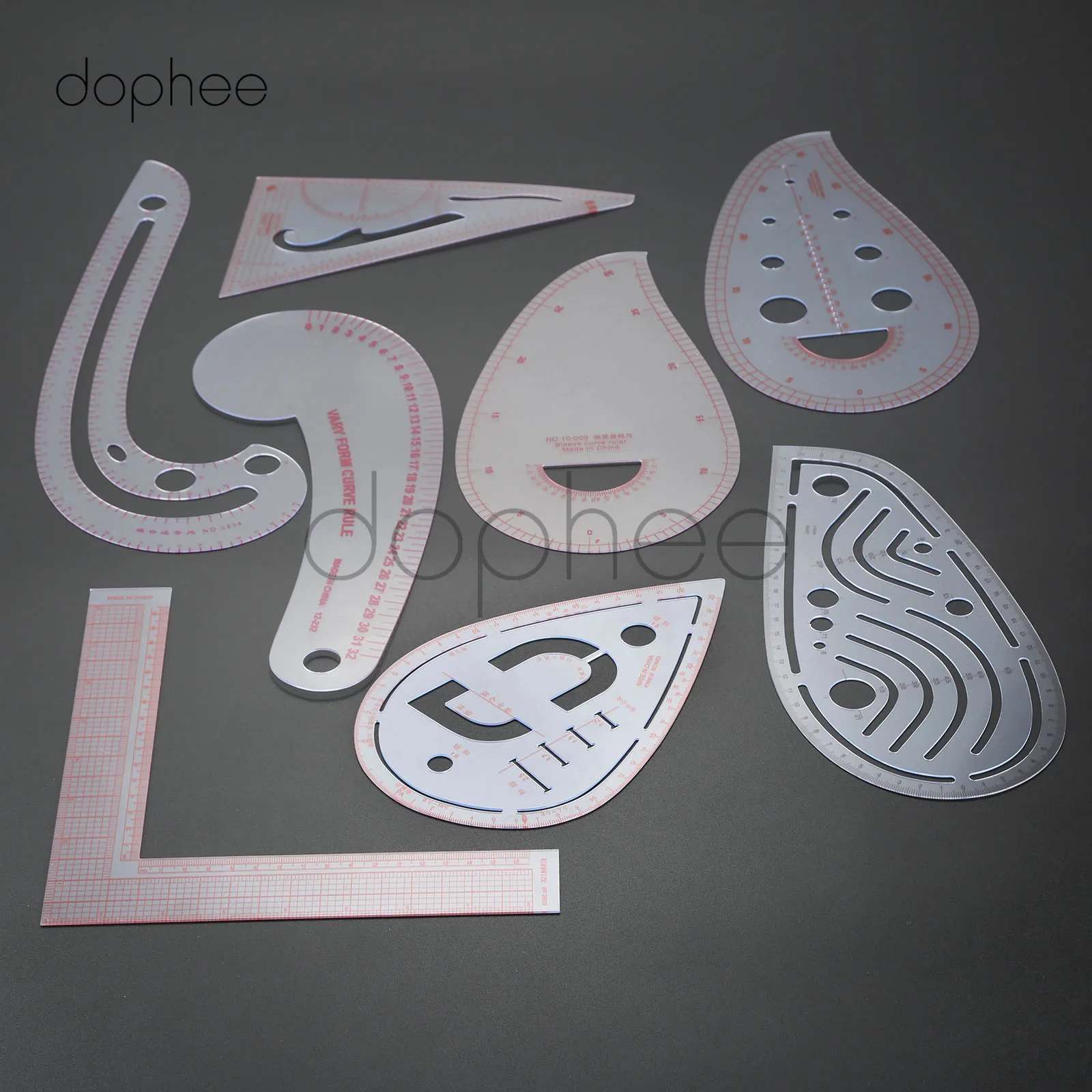 dophee 1pcs Multi-style Sewing Patchwork Ruler French Curve Metric Ruler Measure For DIY Tailor Sewing Dressmaking
dophee 1pcs Multi-style Sewing Patchwork Ruler French Curve Metric Ruler Measure For DIY Tailor Sewing Dressmaking