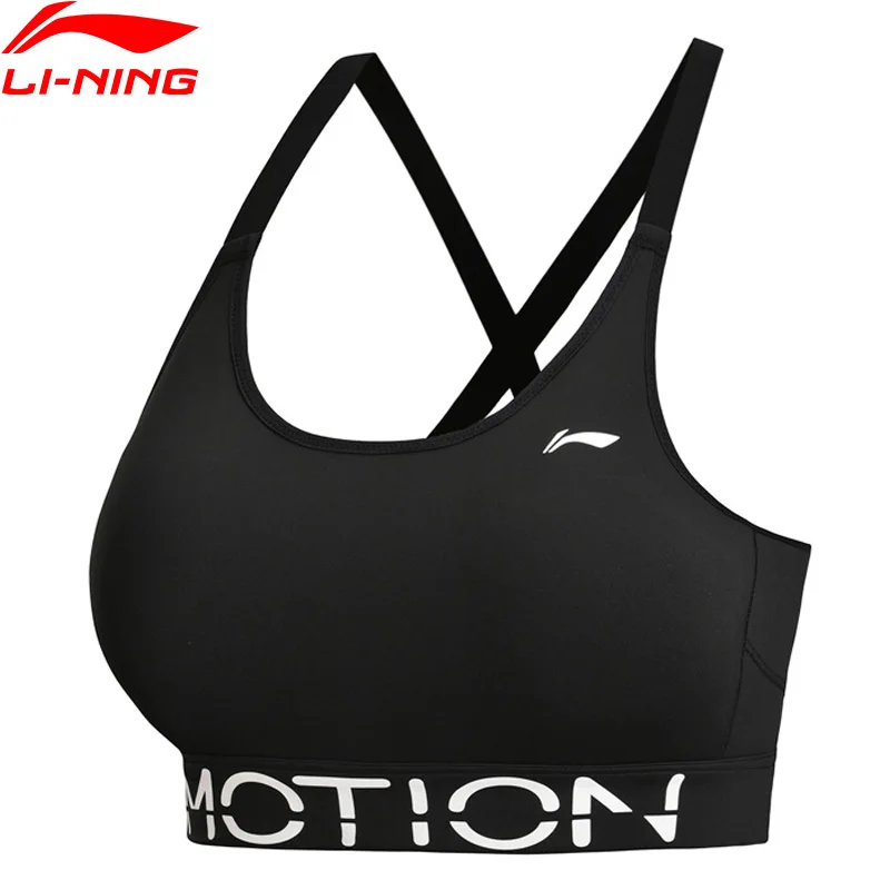 Li-Ning Women Training Bras Tight Fit Medium Support 83% Polyester 17% Spandex LiNing Breathable Sports Bra AUBN106 WBJ182
Li-Ning Women Training Bras Tight Fit Medium Support 83% Polyester 17% Spandex LiNing Breathable Sports Bra AUBN106 WBJ182