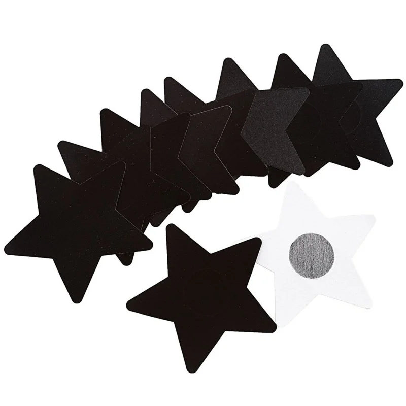 5 pairs/set Disposable Five-pointed Star Chest Nipple Covers Pads Anti-convex Breast Underwear Accessories
5 pairs/set Disposable Five-pointed Star Chest Nipple Covers Pads Anti-convex Breast Underwear Accessories