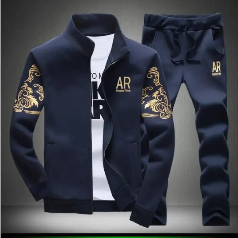 men clothing sets autumn spring male Standing collar long sleeve zipper jacket+pant 2pcs suits letter print man clothes y42
men clothing sets autumn spring male Standing collar long sleeve zipper jacket+pant 2pcs suits letter print man clothes y42