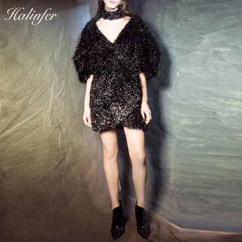 Halinfer 2018 New Autumn women dress sexy bodycon V-Neck Tassel Backless Rayon dress celebrity party dress vestidos
Halinfer 2018 New Autumn women dress sexy bodycon V-Neck Tassel Backless Rayon dress celebrity party dress vestidos