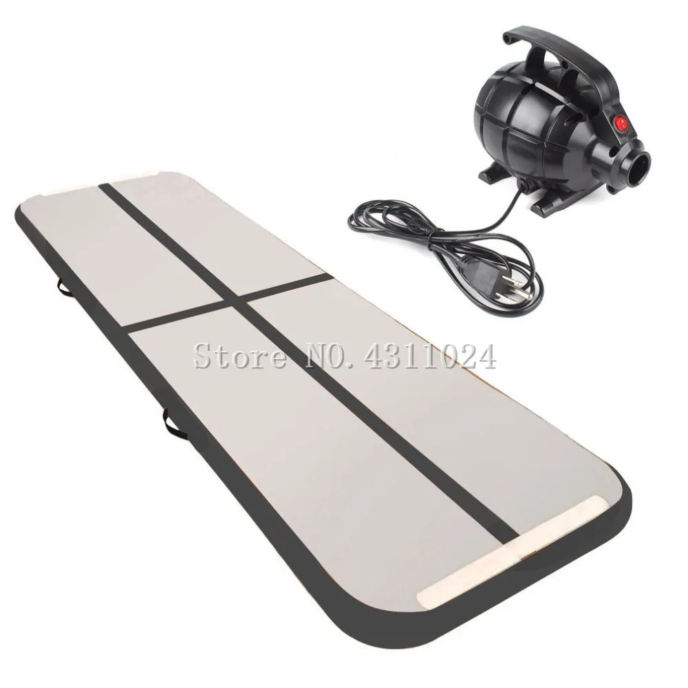 Inflatable Gymnastic Mat Black Professional Air Track Tumbling Mat With Pump for Practice Gymnastics Cheerleading, Tumbling
Inflatable Gymnastic Mat Black Professional Air Track Tumbling Mat With Pump for Practice Gymnastics Cheerleading, Tumbling