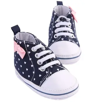 Spring/Autumn Casual Canvas Baby Sweeet Kids Girls Anti-skid Bowknot Lace Up Tie First Walkers Shoes
Spring/Autumn Casual Canvas Baby Sweeet Kids Girls Anti-skid Bowknot Lace Up Tie First Walkers Shoes