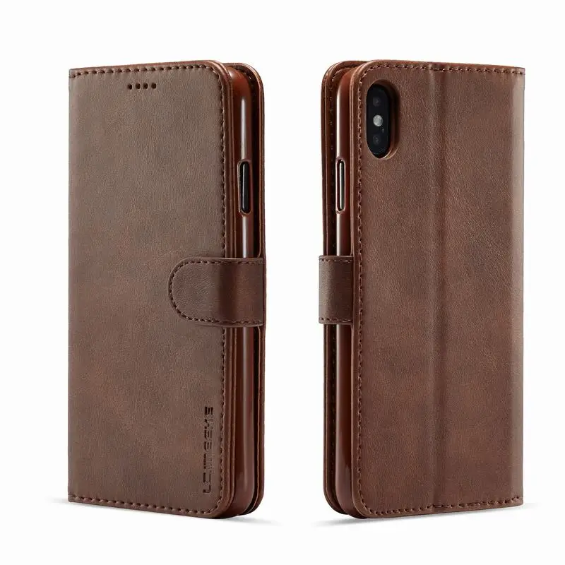 Чехол для iPhone 6S 6 8 7 Plus чехол iphone XS Max XR X роскошный Магнитный откидной бумажник