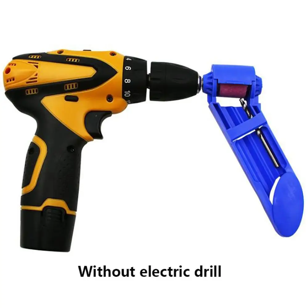 2-12.5mm Portable Drill Bit Sharpener Straight Shank Corundum Grinding Wheel Mechanical Drill Grinder Twist Auxiliary Tool XF30
2-12.5mm Portable Drill Bit Sharpener Straight Shank Corundum Grinding Wheel Mechanical Drill Grinder Twist Auxiliary Tool XF30