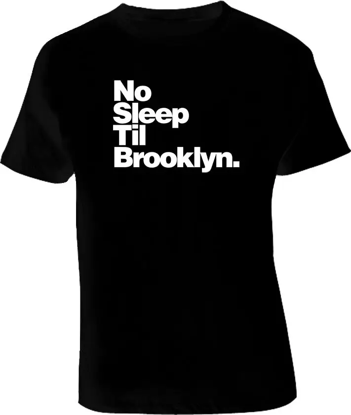 "No Sleep Til Brooklyn Retro Stranger Things Design 2019 New Short Sleeves Cotton Fashion Free Shipping Cross Fit T-Shirt
"No Sleep Til Brooklyn Retro Stranger Things Design 2019 New Short Sleeves Cotton Fashion Free Shipping Cross Fit T-Shirt